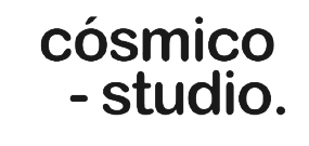 Logo de la empresa Cosmico dedicada a Diseño Grafico protegida por Estudio Deluglio & Asociados